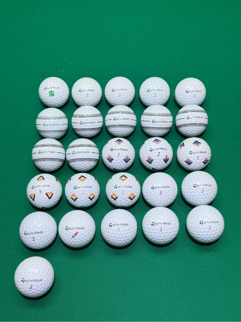(26) TaylorMade tp5 - Hand Cleaned - Mint Condition